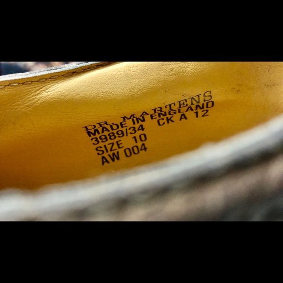 The Original Dr Martens AirWair 3989/34 SZ 10